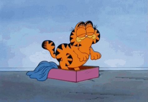 Garfield GIF - Garfield - Discover & Share GIFs Happy Monday Gif, Friday Dance, Monsters Inc Boo, Garfield Images, Garfield Christmas, Animiertes Gif, Garfield Cat, Garfield Comics, Up Animation