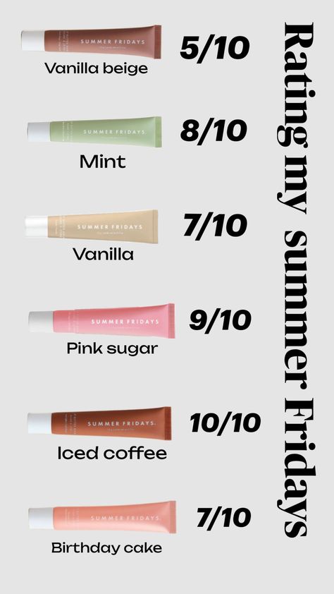 Rating all the summer Fridays I own my fav is iced coffee it smells like Carmel Coffee Summer, All Aesthetic, Helpful Hacks, 14th Birthday, Summer Fridays, Skincare Makeup, Makeup Inspo, Iced Coffee, Helpful Hints