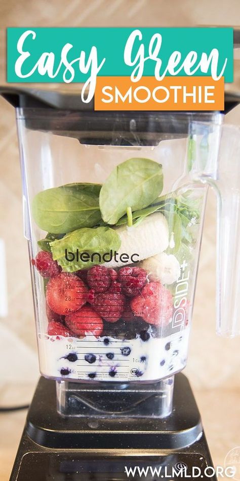 Berry Green Smoothie, Easy Weeknight Dinners Healthy, Yogurt Banana, Berry Oatmeal, Berry Yogurt, Healthy Weeknight Dinners, Like Mother Like Daughter, Coconut Smoothie, Spinach Smoothie