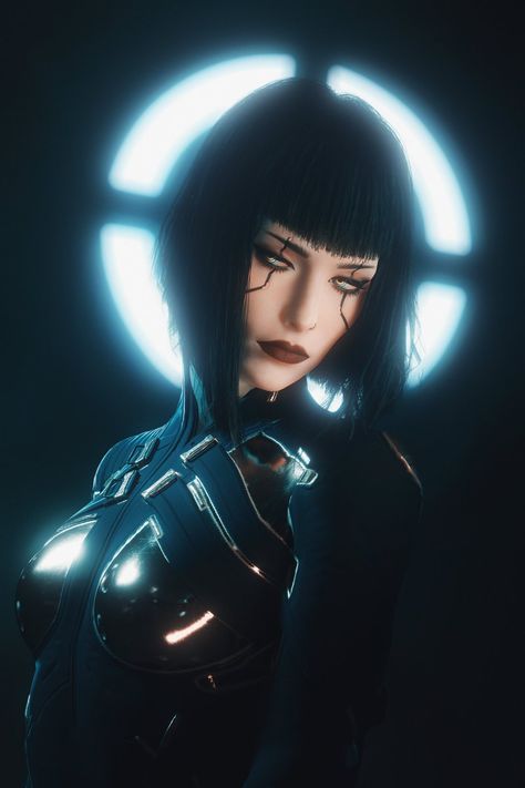 Cyberpunk 2077 Femmebot Aesthetic, Cyberpunk 2077 Characters, Cyberpunk 2077 Female Character, Cyberpunk Girl Aesthetic, Cyberpunk 2077 Outfit, Dark Cyberpunk Aesthetic, Netrunner Cyberpunk, Cyberpunk Art Girl, Cyberpunk Aesthetic Fashion