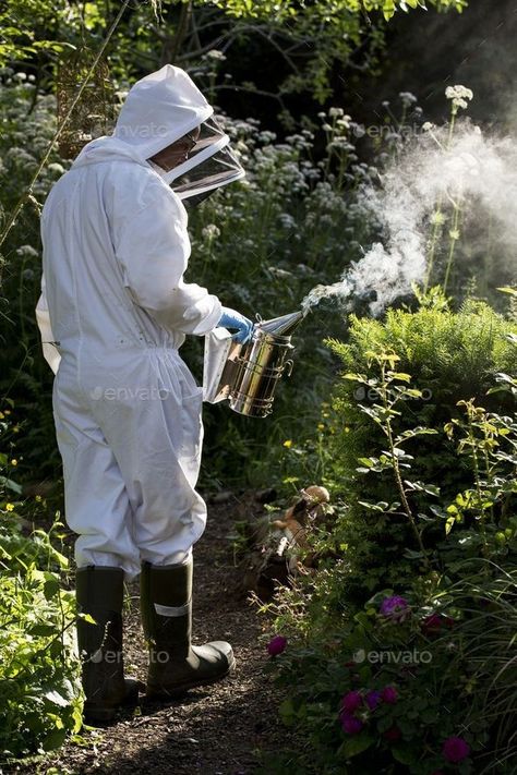 Bee Keeper Costume, Bee Keeper Outfit, Bee Keeper Suit, Bee Suit, Suit Drawing, Bee Photography, Worker Bee, Beekeeping Tools, Bee Farm