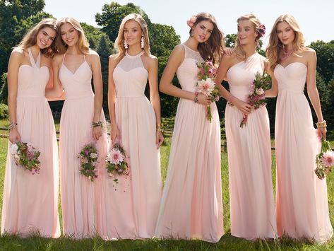 Chiffon bridesmaid