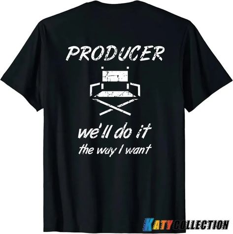 Movie Director, Film Producer, Sound, Mens Graphic Tshirt, Film, Mens Tshirts, Mens Tops, T Shirt, Quick Saves