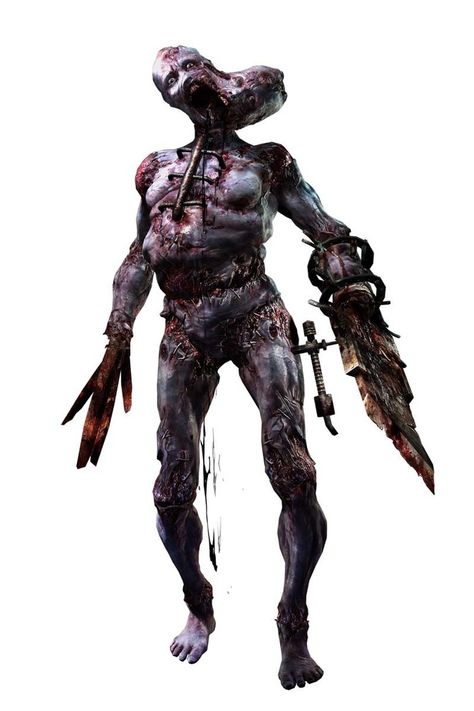 Resident Evil Monsters, Disturbing Art, Zombies Apocalypse Art, Sculpt Ideas, Stylised Art, Resident Evil Revelations, Creature Reference, Arte Zombie, Body Horror