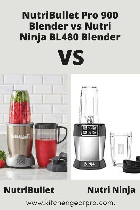 NutriBullet or Nutri Ninja blenders, which one to choose? This question troubles many customers .Here, we are offering to take a closer look at the features and benefits of NutriBullet Pro 900 and Nutri Ninja Auto iQ blenders, and by the end of the article, you will have an answer as to which one of these two perform the best and may suit your needs better.#nutribullet #nutribulletjuicer #nutribulletblender #nutribulletvsninja #nutribulletvsmagicbullet #nutribulletvsblender #kitchengearpro Personal Blender Recipes, Nutribullet Juicer, Ninja Bullet, Blender Recipes Smoothies, Blender Juice, Nutribullet Pro, Super Healthy Smoothies, Blender For Smoothies, Personal Blender