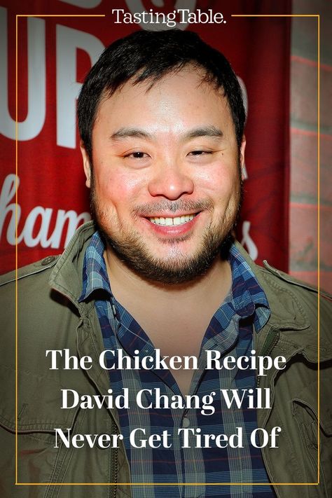 Delve into the gastronomic world of celebrity chef David Chang and discover the one flavor-packed chicken recipe that he never grows tired of preparing. #DavidChang #CelebrityChefs #ChickenRecipe Hot Questions, Asian Wings, Celebrity Chef Recipes, First We Feast, David Chang, Around The World Food, Celebrity Chef, Hot Wings, Tasting Table