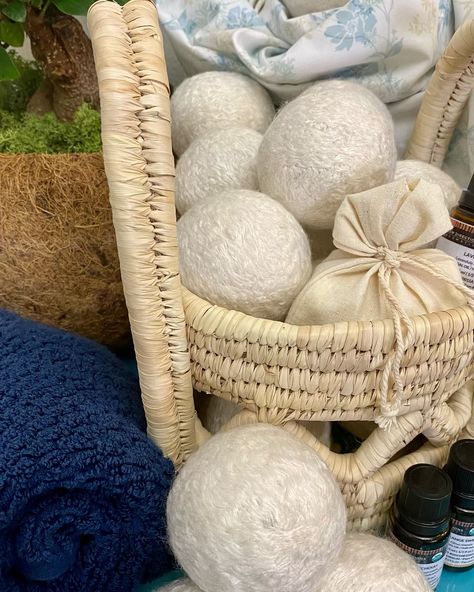 https://dragonflydryerballs.etsy.com 🎍Hand Crafted Organic Bamboo Dryer Balls🧺 🌏 Earth~Animal~Human Friendly~Zero Waste ✳️ Reduces drying time, saving energy 🧺 Reduces Static & Wrinkles 🧺 Softens your Laundry 🌎 Healthy alternative to wool dryer balls and toxic dryer sheets ♻️Biodegradable 🌞My dryer balls last 1 Year or 1000 loads! 🌱Add essential oils for naturally scent! Eco Friendly Laundry, Ball Aesthetic, Dryer Balls, Wool Dryer Balls, Dryer Sheets, Time Saving, Healthy Alternatives, Zero Waste, Save Energy