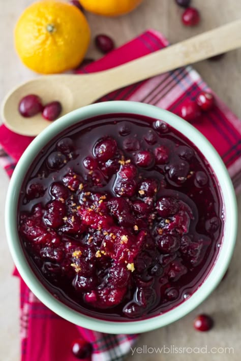 Orange Cranberry Sauce - Perfect for Thanksgiving or Christmas Dinner Turkey Casseroles, Orange Sauce Recipe, Santa And His Sleigh, Cranberry Orange Sauce, Thanksgiving Side Dishes Easy, Turkey Cranberry, Canned Cranberry Sauce, Gingerbread House Decorating, Homemade Cranberry Sauce