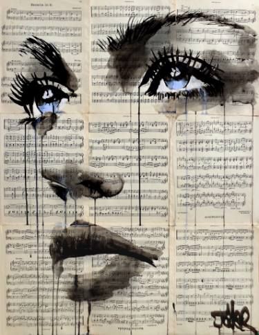 Art, Music, Film Posters, Loui Jover, Music Sheets, Old Book, Newspaper, Antonio Mora Artwork, Canvas