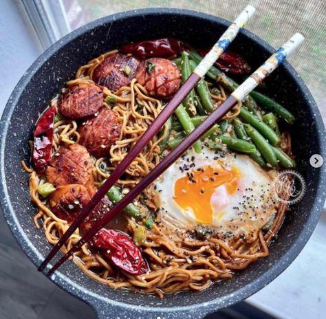 Spicy Sausage Ramen - immi Spicy Sausage Ramen, Sausage Ramen Recipes, Ramen Sausage Recipes, Ramen And Sausage Recipe, Smoked Sausage Ramen Noodles, Ramen Noodle Recipes With Sausage, Ramen And Sausage, Sausage Ramen, Ramen With Sausage