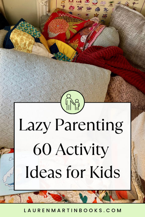 Don’t have the energy to set up or clean up an educational or bonding activity for your stir-crazy kids stuck inside all winter? Enjoy 60 of the best lazy parenting indoor activity ideas to create fun and joy inside this winter from the comfort of your couch. Scroll to the bottom for a list of 60 lazy parenting ideas for easy indoor activities! How To Keep Kids Entertained, Indoor Ideas For Kids, Indoor Activities For Boys 5-7, Activities To Do With Kids At Home, Things To Do Indoors With Kids, Indoor Activity For Kids, Calm Activities For Kids, Easy Fun Activities For Kids, Things To Do Inside With Kids