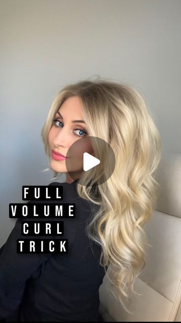 DANA PLUMMER on Instagram: "🎁GIVEAWAY TIME!!!🎁 We are choosing 2 lucky winners! Each winner will receive an Airstlyer and the entire bondbar hair care collection!! @sallybeauty  WINNERS HAVE BEEN CHOSEN!  How To Enter: ⭐️ Follow @beautyxdanaplum & @sallybeauty ⭐️ Like this video ⭐️ Tag a friend who would love to win these products!   Our two lucky winners will be notified by 11/25 by @beautyxdanaplum. No purchase necessary to enter or win; winner will be selected at random from all eligible entries. Sponsored by Sally Beauty Holdings LLC and is in no way affiliated with Instagram. All federal, state, and local laws and regulations apply. US and Canada only, 18+ to enter. Ends 11/24 2023 at 11:59pm EST.  Super Easy Full Volume Style! Pull your hair all up ON TOP of your head into a ponyta Layered Hair Volume On Top, How To Style A Halo Extension, How To Curl For Volume, Waves Curls Hairstyles, Fun Styles For Long Hair, Curling Hair For Volume, Hair Volume How To, How To Get Volume When Curling Hair, Voluminous Curls Long Hair