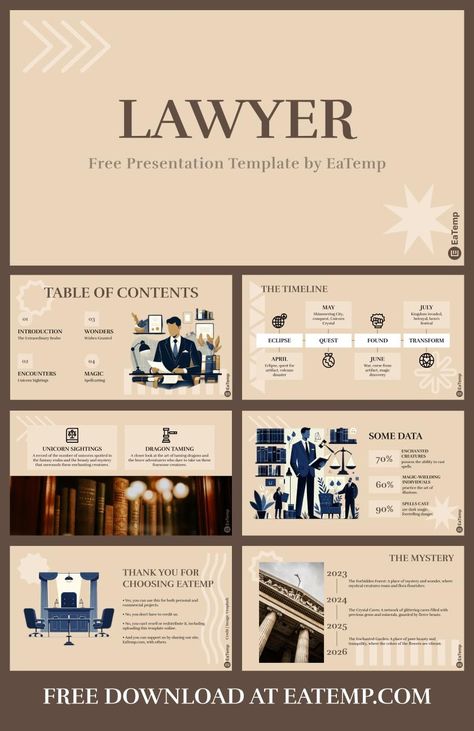 Lawyer 13 Law Presentation, College Templates, Law College, Presentation Slides Design, Slides Design, Project Presentation, Google Slides Theme, Google Slides Themes, Template Google