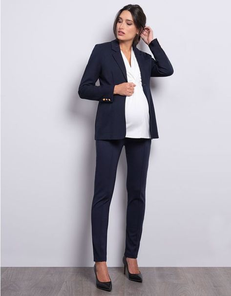 Maternity Business Attire, Maternity Office Wear, Maternity Workwear, Maternity Suit, Classic Work Outfits, Maternity Dress Pants, Maternity Work Wear, Casual Maternity Outfits, Work Outfits Frauen