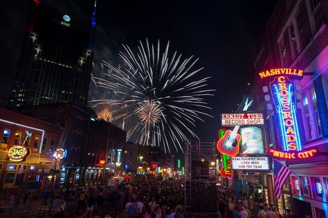 4th of July in Nashville: Where to Go, What to Do American Party, Rooftop Party, Vip Tickets, Fireworks Show, Drink Specials, Rare Birds, Rose Park, Veterans Memorial, Creature Comforts