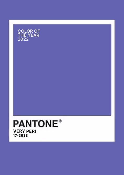 Start Planning the New Year with Pantone's Color of the Year for 2022 Pantone Periwinkle, Colors For New Years, 2022 Color Of The Year, Birth Colors, Purple Turtle, Shingle Colors, Pantone Color Of The Year, Very Peri, Colour Ideas