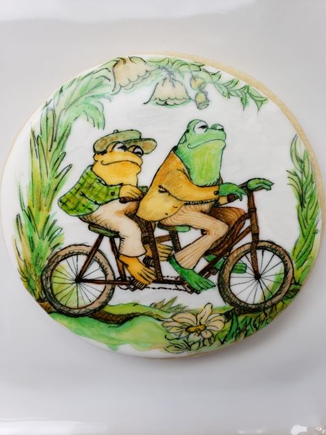 Frog And Toad Cookies, Frog And Toad Cake, Toad Cake, Mr Toad, Frog And Toad, Bday Ideas, Toad, Sugar Cookies, Lily