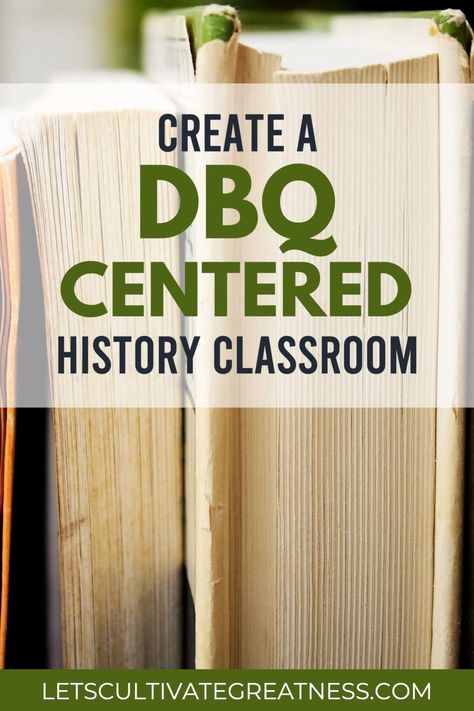 Start designing your first DBQ-centered classroom with this step-by-step guide from a high school US history teacher who’s doing it. Included you will find actionable advice and tips for planning an inquiry unit, teaching primary source analysis, and helping students write a document-based question essay. High School Social Studies Classroom, Junior High Classroom, Historical Thinking Skills, Argument Writing, Ap Euro, High School History Teacher, Ap Us History, Social Studies Education, High School Social Studies