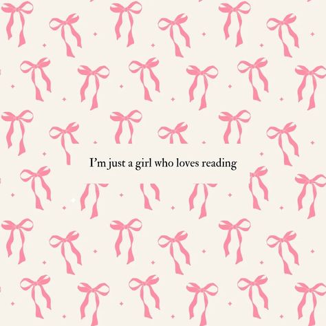 I'm just a bookish girl 🥰 #bookish #bookmeme #bookhumor #readerproblems #readerhumor #tbr #bookshop #Bookstagram #bookgirly Pink Books Wallpaper Aesthetic, I Am Just A Girl Aesthetic, Bookish Icons, Bookish Widgets, Bookish Pfp, Im Just A Girl Core, I’m Just A Girl, Book Vibes Aesthetic, Bookish Background