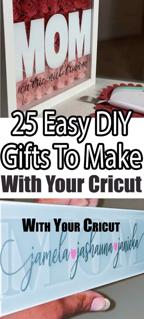 Pink Presents, Easy Diy Gift Ideas, Diy Gifts To Make, Gifts To Make, Diy Gift Ideas, Cricut Projects Beginner, Easter Basket Diy, Diy Simple, Cadeau Diy