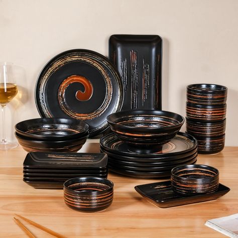 Here’s something for the love of hosting! 😍✨ If you appreciate the “finer” things in life, our exquisite dinner sets are here to be your new best friend. 🍽️😋 Products included: 1. Pink Marble 26 Piece Dinnerware For 6 2. VERA Green 27 Piece Dinner Set For 6 3. Lao Luxury 22 Piece Dinner Set For 6 Mint Green 4. VERA Pink 27 Piece Dinner Set For 6 5. Amber Clay 22 Piece Dinnerset For 6 6. Black Exotic 22-Piece Ceramic Dinner Set For 6 7. Luxe Moroccan 28-Piece Ceramic Dinnerware For 6 Dark G... Cozy Dinners, 27 Piece, Ceramic Dinner Set, Luxury Tableware, Kitchen Accessories Decor, Kitchen Ware, Table Set Up, Ceramic Dinnerware, Snack Plate