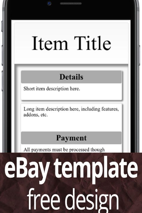 Ebay Listing Template Free, Picture Frame Template, Ebay Selling Tips, Ebay Business, Pumpkin Coloring Pages, Templates Free Design, Best Templates, Professional Templates, Letter Templates