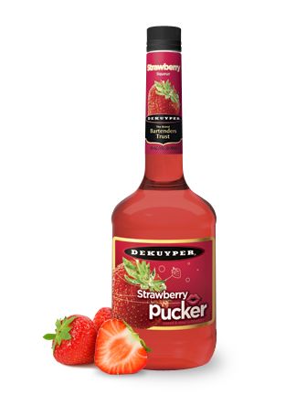 Check out this DeKuyper® flavor - DeKuyper® Pucker® Strawberry Schnapps Liqueur Triple Sec Cocktails, Flavored Alcohol, Plating Food, Presentation Food, Strawberry Liqueur, Coconut Cupcakes, Strawberry Flavor, Mixed Drinks Recipes, Molecular Gastronomy