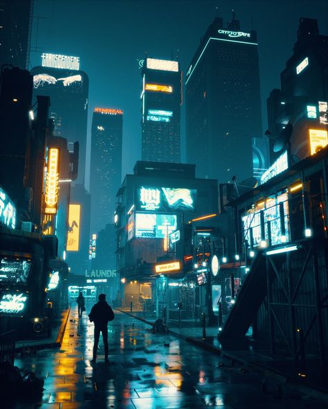 Cyberpunk Art Futuristic Architecture, Comic Room, Scifi City, Motion Wallpapers, Sci Fi City, Dark Street, 2160x3840 Wallpaper, Dark Nature Aesthetic, Cyberpunk City