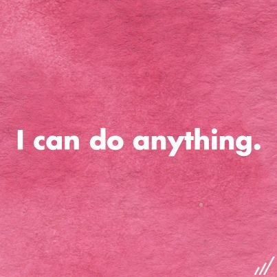 LITTLE ‘V’ Motivational Quotes Tumblr, I Can Do Anything, Fitness Motivation Quotes, Positive Words, Life Motivation, Do Everything, Positive Thoughts, Do Anything, Positive Affirmations