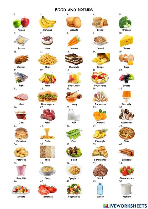 Food Groups Chart, Healthy Food Activities, Reading Comprehension Test, Basic English Grammar Book, Teach English To Kids, Food Vocabulary, English Teaching Resources, English Grammar Book, Food Activities