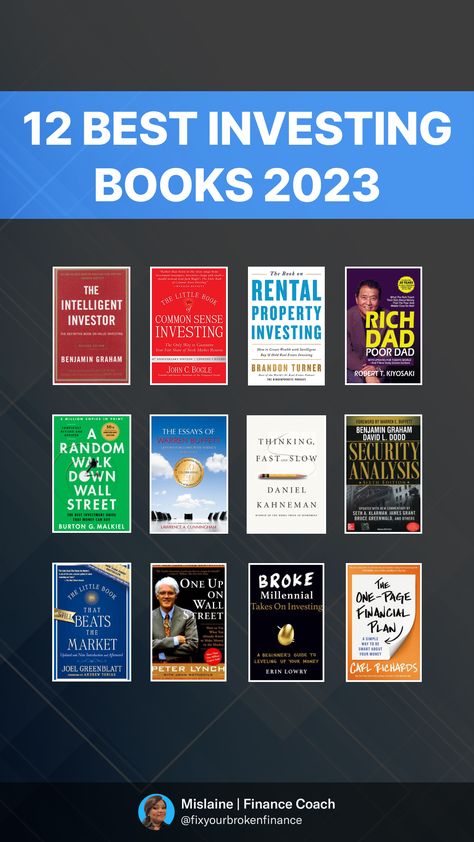 Financial Education Books, Stock Market Books, Dinning Etiquette, Finance Coach, Financial Books, Credit Building, Business Books Worth Reading, Invest In Stocks, Books 2023