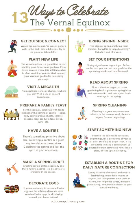 Celebrate the first day of spring with these 13 fun and easy activities. Vernal equinox, spring equinox, Ostara. Spring Equinox Ritual Witches, Celebrate Spring Equinox Kids, Ostara Manifestation, Ostara Crafts Diy, Spring Equinox Intentions, Spring Equinox Activities For Kids, Spring Equinox Celebration Pagan, Spring Equinox Traditions, Spring Equinox Decorations