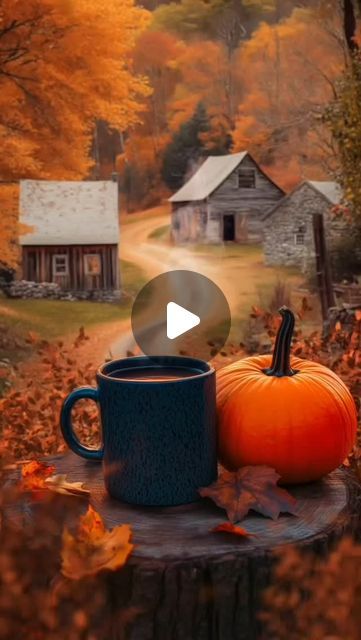 Fall Tea, Autumn Tea, Autumn Morning, Seasons Of The Year, Live Wallpapers, Cottage Core, After Effects, Fall Vibes, Autumn Leaves