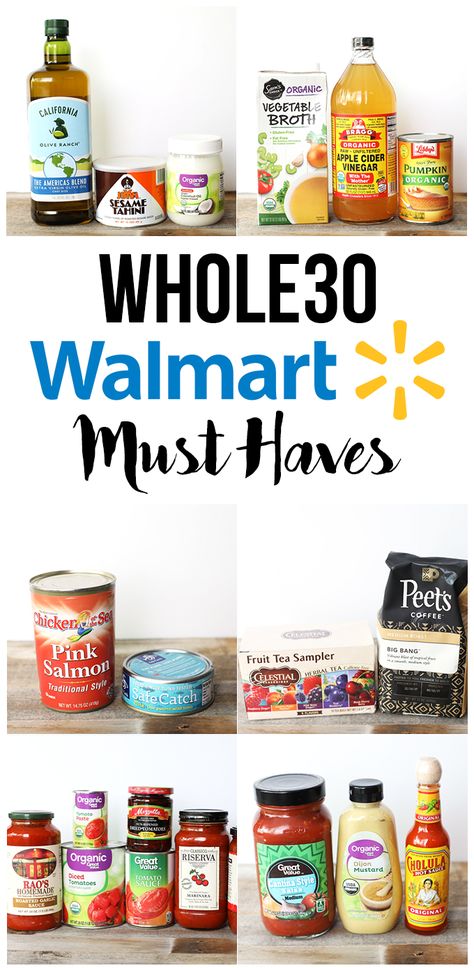 Kroger Whole 30 Shopping List, Dairy Free Grocery List, Walmart Must Haves, Walmart List, Whole Thirty, Paleo Shopping List, Free Grocery List, Whole 30 Challenge, 30 Diet