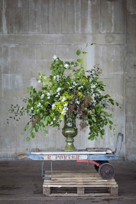 information about Foliage and why it will always be the backbone or backdrop of any stunning Floral bouquet. Wine Station, Foliage Bouquet, Urn Arrangements, Foliage Arrangements, Flower Words, British Flowers, Vibe Check, Artistic Installation, Botanical Design