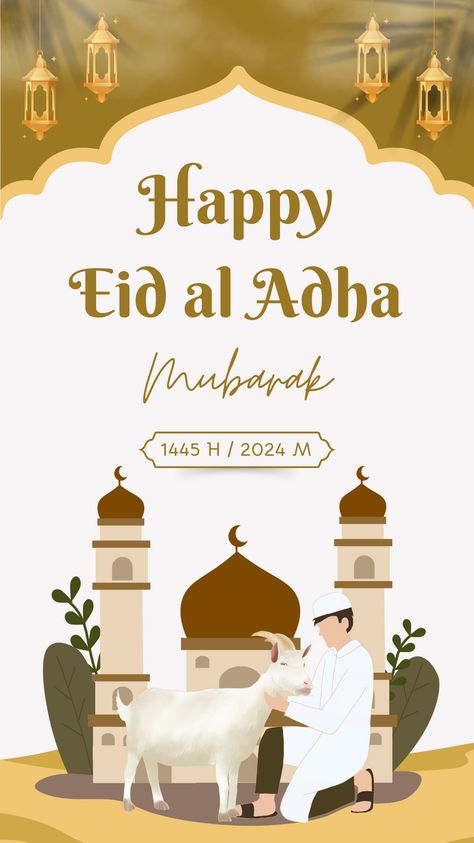 👉CLICK THE LINK TO EDIT!💻✨   Celebrate Eid al-Adha with joy using our Instagram Story! This animated design features stunning Eid al-Adha elements. Customize it with your message or event information using Canva's easy editing tools. Share the happiness and blessings of Eid al-Adha through this charming Instagram Story. #IdulAdha #CanvaDesign #InstagramStory  👣 Follow us too! 🌟 @kreasicantikcanva