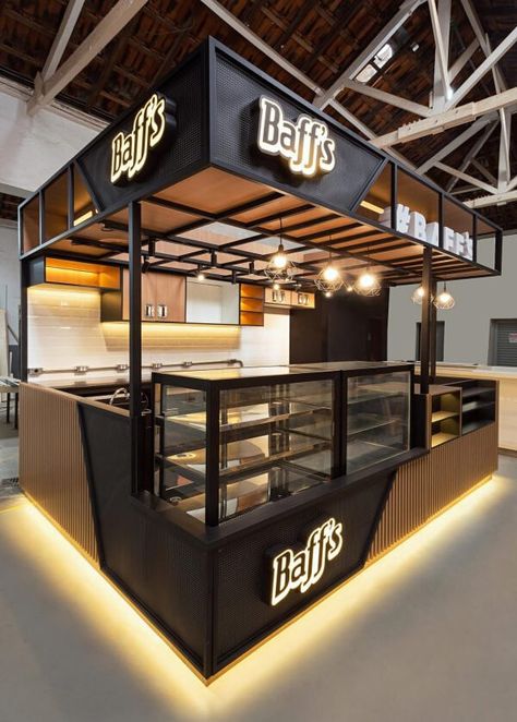 Pastry Shop Interior, Food Showcase, Bakery Shop Interior, Coffee Shop Counter, Bakery Display Case, Bakery Shop Design, Bakery Design Interior, Food Kiosk, Food Cart Design