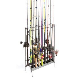 Fishing Pole Storage, Fishing Rod Rack, Rod Rack, Salmon Fishing, Fishing Rod Holder, Simple Pictures, Fishing Rods, Store Fixtures, Fishing Pole