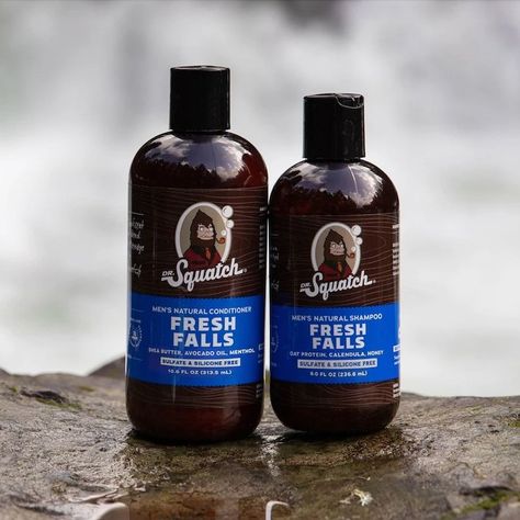 Refresh your hair care routine with a dip under a forest waterfall💧 Shop Dr. Squatch👉🏼https://lemonslimesboutique.com/collections/dr-squatch-mens-grooming-products Dr Squatch, Forest Waterfall, Mens Shampoo, Male Grooming, Birthday List, Hair Care Routine, Men's Grooming, Care Routine, Shampoo And Conditioner