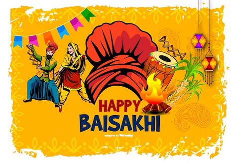 Illustration of happy baisakhi celebrati... | Premium Vector #Freepik #vector #lohri #punjabi #lohri-festival #baisakhi Baisakhi Festival, Lohri Festival, Village Scene Drawing, Festival Paint, Happy Baisakhi, Buddha Art Drawing, Scene Drawing, Village Scene, Board Decoration