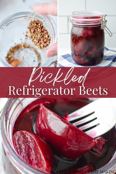 Refrigerator Beets, Spiced Pickled Beets Recipe, Preserve Beets, Best Pickled Beets Recipe, Freeze Veggies, Refrigerator Pickled Beets, Beet Eggs, Canned Pickled Beets, Cooked Beets