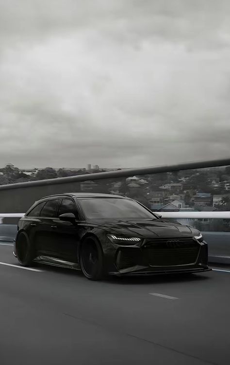 Audi Rs6 Black, Black Car Wallpaper, R6 Wallpaper, Rs6 Audi, Luxe Auto's, Luxury Cars Audi, Black Audi, Indycar Series, Car Organization