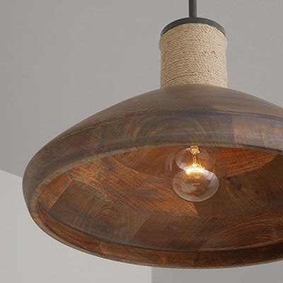 Capital Lighting Pendant, Capital Lighting Fixture, Wooden Shades, Farmhouse Flair, Quoizel Lighting, Capital Lighting, Wood Shades, Jute Rope, Wac Lighting