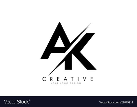 Ak Logo Design, K Letter Logo, Journey Logo, Ak Logo, K Letter, Creative Logo Design, Logo Design Art, Monogram Logo Design, Letter Logo Design