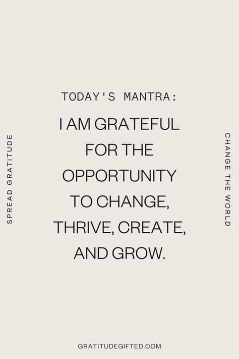 Gratitude Affirmations Be Grateful, Grateful For You Quotes, Things To Be Grateful For, Quotes About Being Grateful, Reflecting Quotes, Gratitude Mantra, Gratefulness Quotes, Beauty Mantra, Grateful Quotes Gratitude