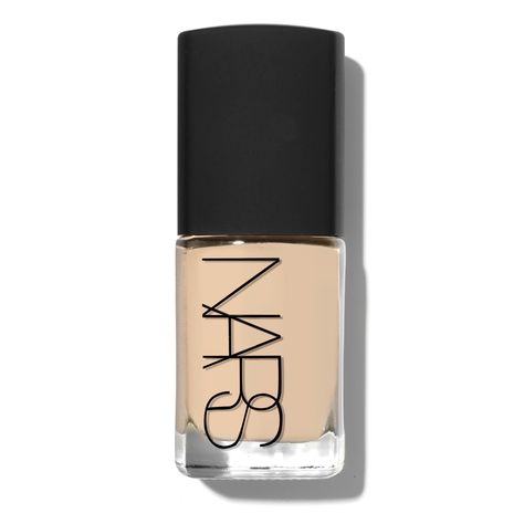 Nars Sheer Glow Foundation | Space NK Affordable Makeup Brands, Nars Foundation, Sheer Foundation, Nars Sheer Glow Foundation, Nars Concealer, Nars Sheer Glow, Oil Free Foundation, Turmeric Extract, Space Nk