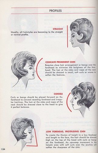 1950 Hair, Convex Profile, Vintage Haircuts, 1950s Accessories, Cute Eyeshadow Looks, Square Face Hairstyles, Short Hair Hacks, Hair School, Face Art Makeup