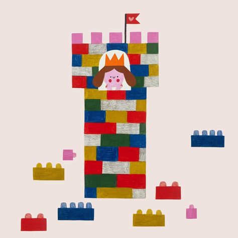 ✏️✏️✏️ on Instagram: “Just a princess in her lego tower 👑#illustration #drawing #princess #lego #art #childrensbookillustration” Legos Illustration, Lego Drawing Illustration, Lego Illustrations Drawing, Lego Art Drawing, Lego Illustrations, Princess Lego, Lego Tower, Drawing Princess, Tower Illustration