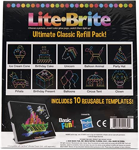 Lite Brite Designs, Animal Party Hats, Bride Birthday, Magnetic Building Blocks, Lite Brite, Unicorn Balloon, Circus Tent, Hexagon Pattern, Balloon Animals