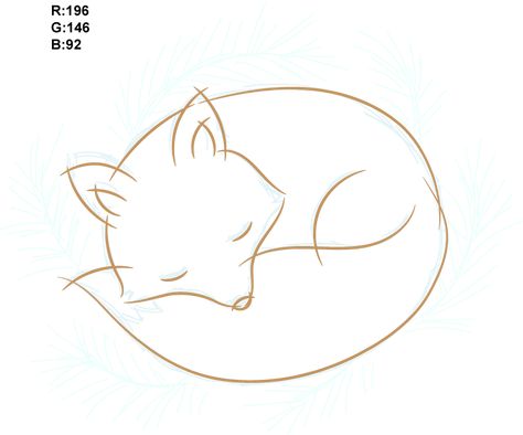 Animals Outline, Drawing Fox Sketches, Fox Template Free Printable, Fox Outline, Fox Line Drawing, Fox Line Art, Fox Outline Tattoo, Fox Drawing Outline, Sleeping Fox Tattoo